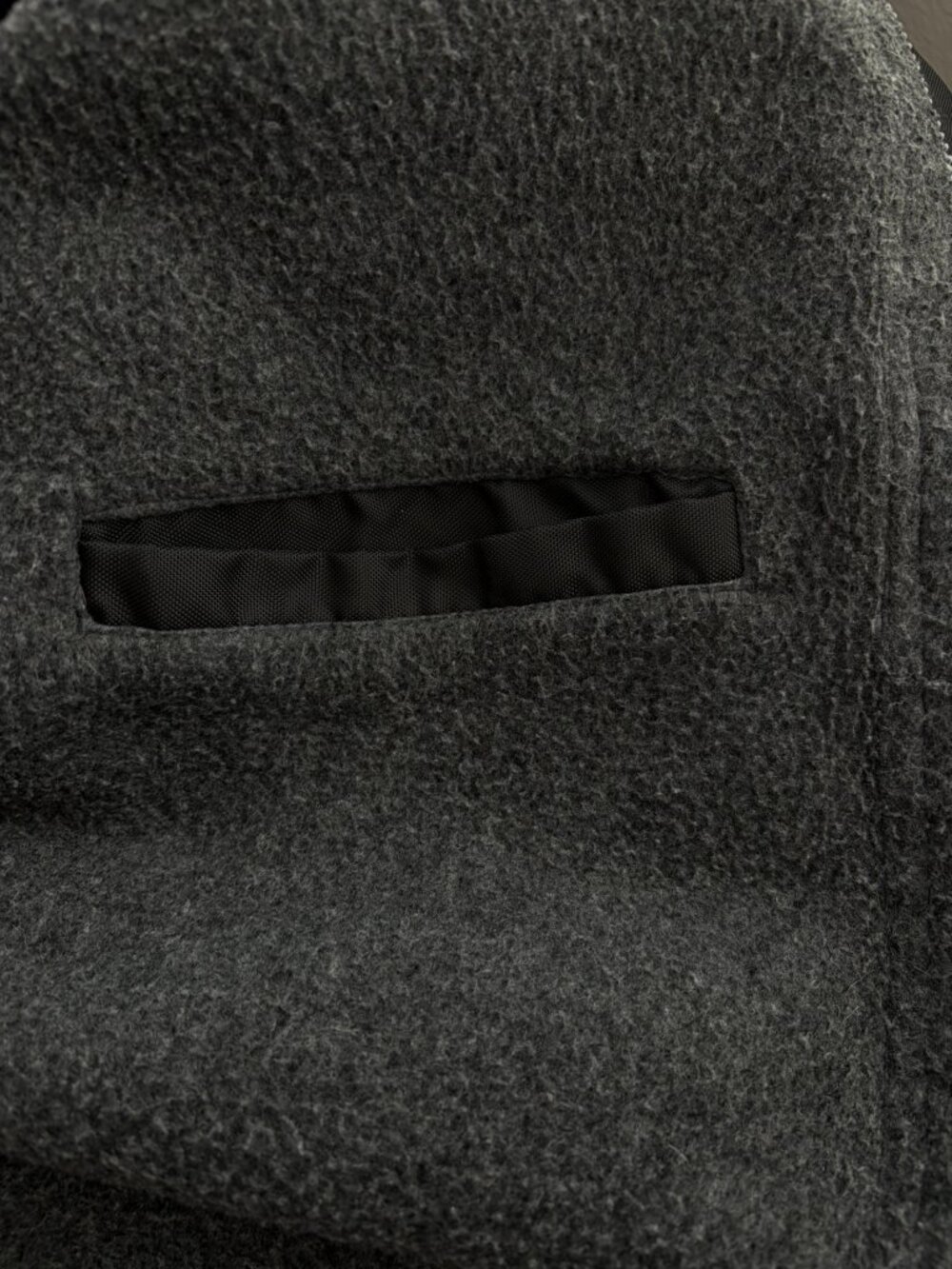 Vintage Eagles Ridge Outfitters Men's Black Hooded Utility Coat Jacket L‎ Fleece - Picture 11 of 16